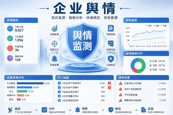 企业舆情报告撰写流程标准化指南