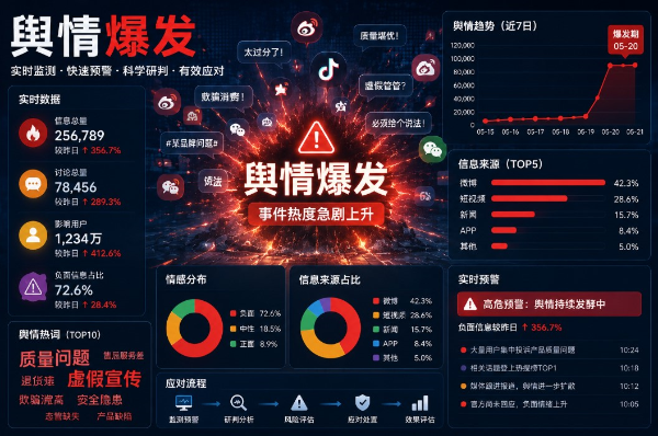 产品质量问题与舆情爆发关系研究